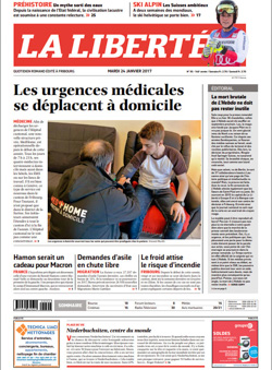 Presseausschnitt: La Liberté, 21. März 2020