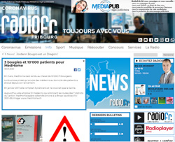 Presseausschnitt: Radio Fribourg, 8. Januar 2020